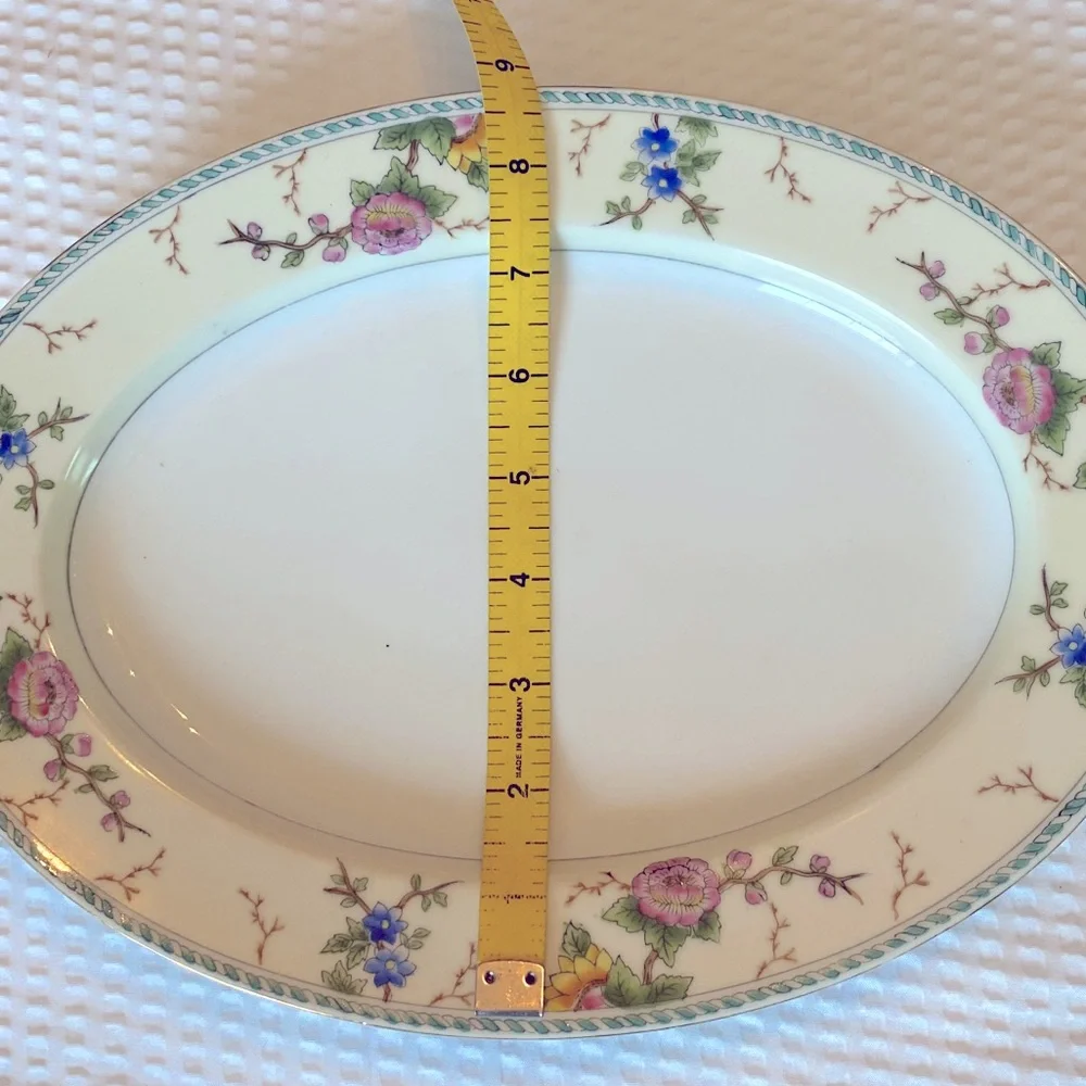 Noritake Platter Amerita Floral 12 inches